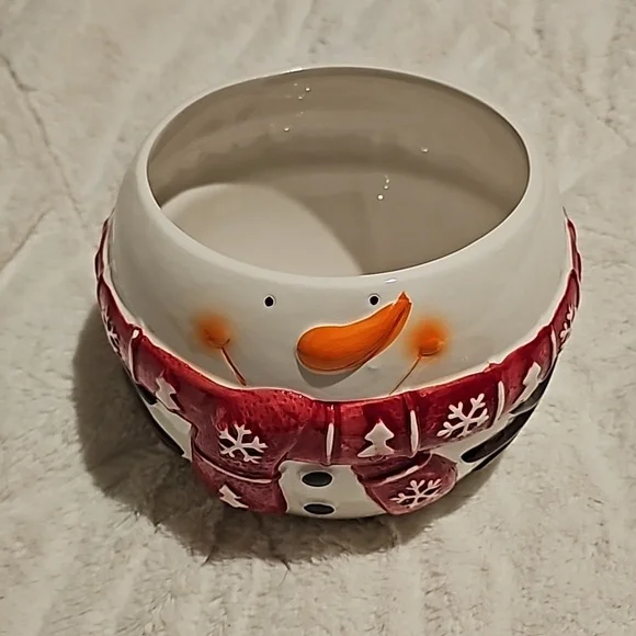 Warm Tidings Snowman Cookie Jar - Picture 3 of 9